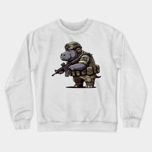 Tactical Hippo Crewneck Sweatshirt